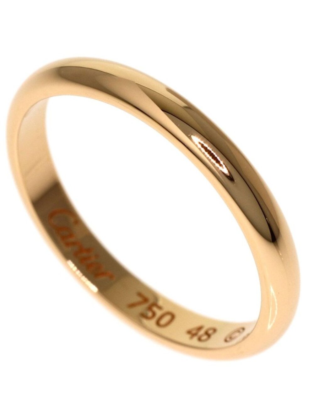 Cartier Wedding 48 Ring 18k Pink Gold